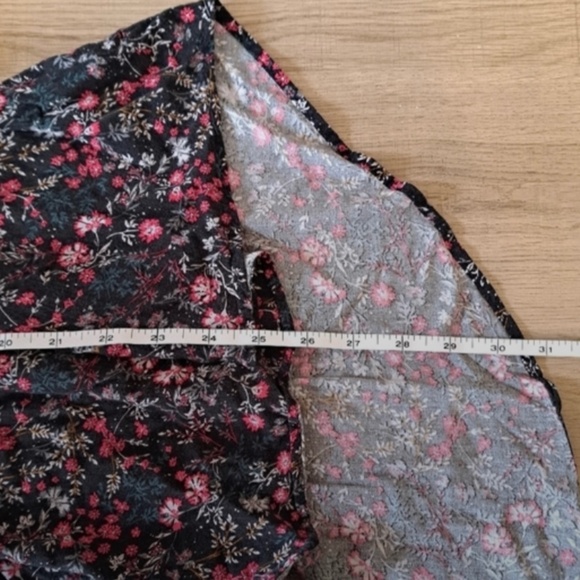 Torrid Babydoll Stretch Challis Zip-Front Tunic Top 1X - Picture 6 of 6